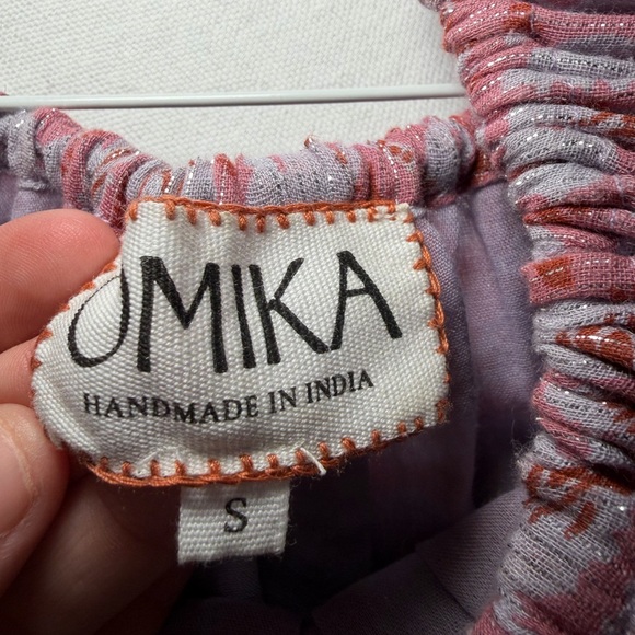 Omika Red and White Floral Maxi Dress - Picture 3 of 4